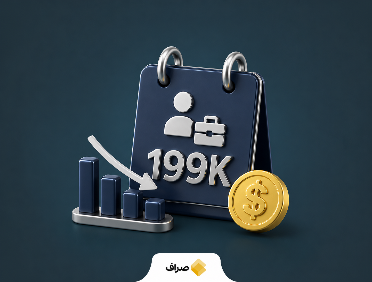 نمودار آمار بیکاری آمریکا و تاثیر آن بر سیاست فدرال رزرو، بیتکوین و طلا