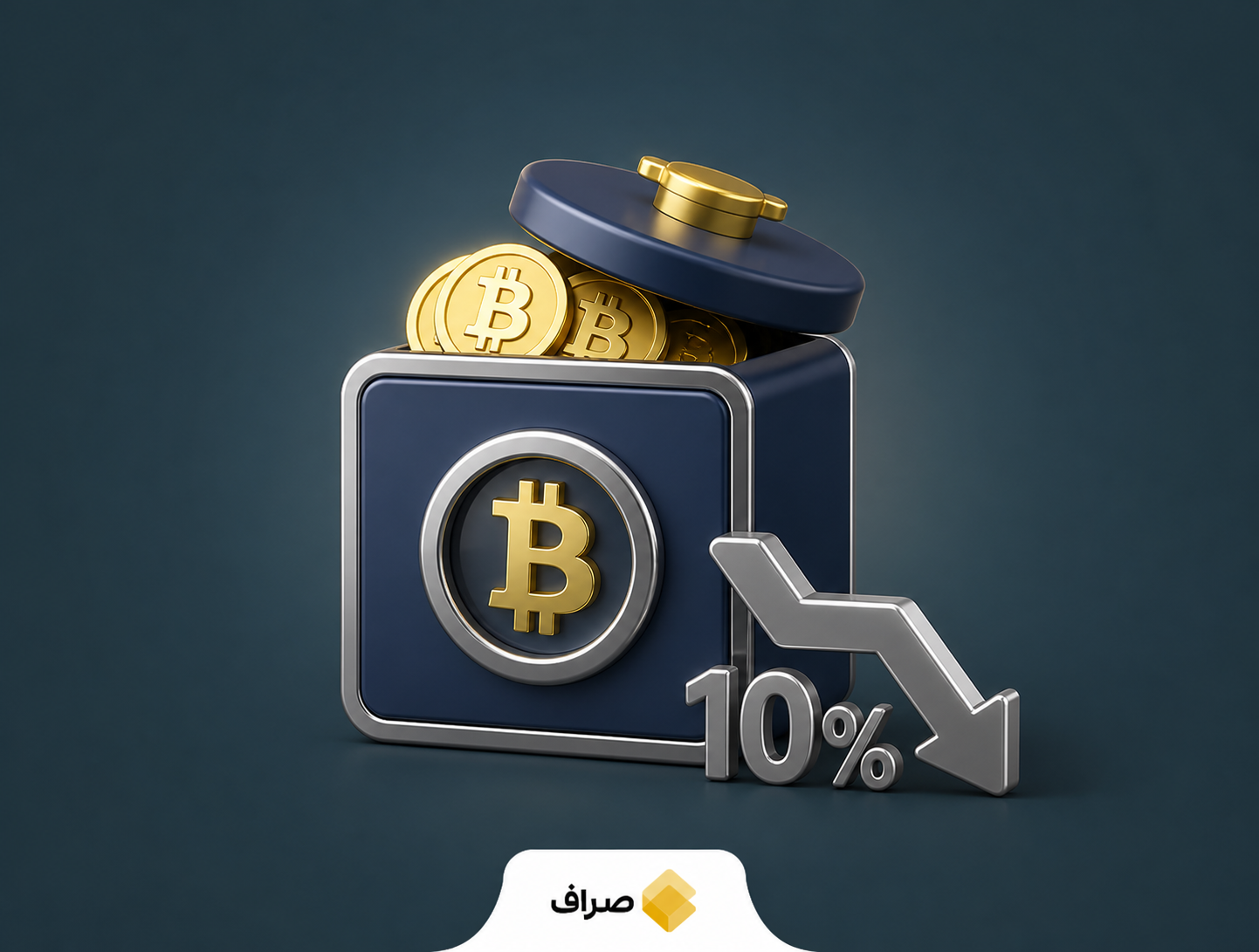 نمودار خروج سرمایهگذاران بزرگ از بیتکوین و کاهش دارایی صندوقها