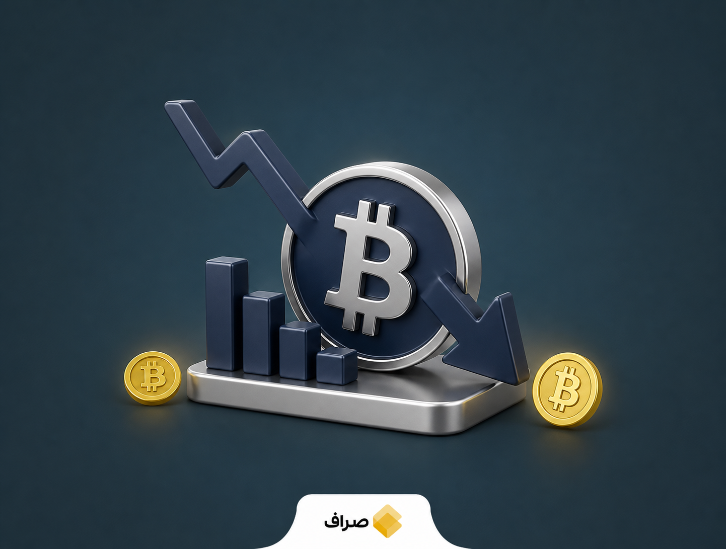 مقایسه تصویری سقوط بازار رمزارزها و رشد قیمت طلا و نقره در سال ۲۰۲۶