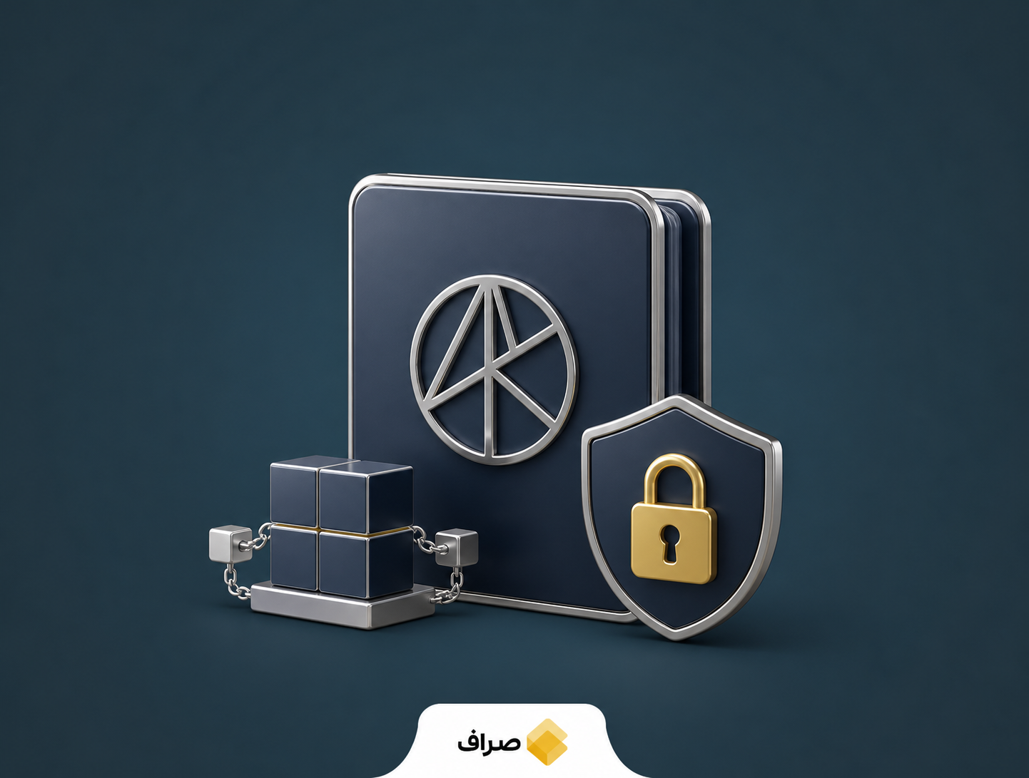 تصویر مفهومی توکن‌سازی صندوق‌های سرمایه‌گذاری آرک اینوست روی بلاکچین