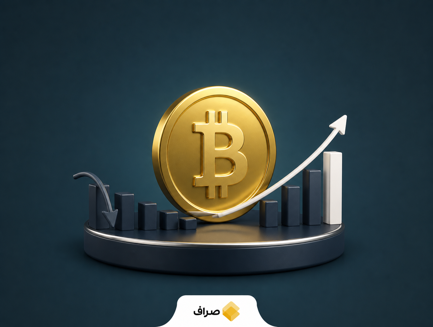 نمودار چرخه صعودی و نزولی بیت‌کوین و داده‌های کریپتوکوانت