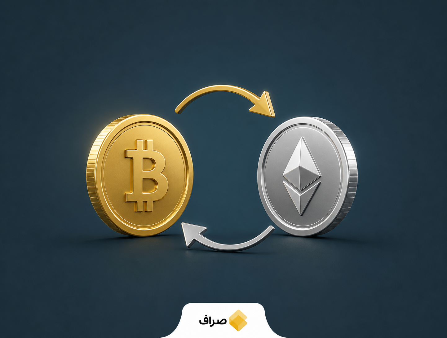 تبدیل بیت‌کوین به اتریوم توسط نهنگ رمزارزی