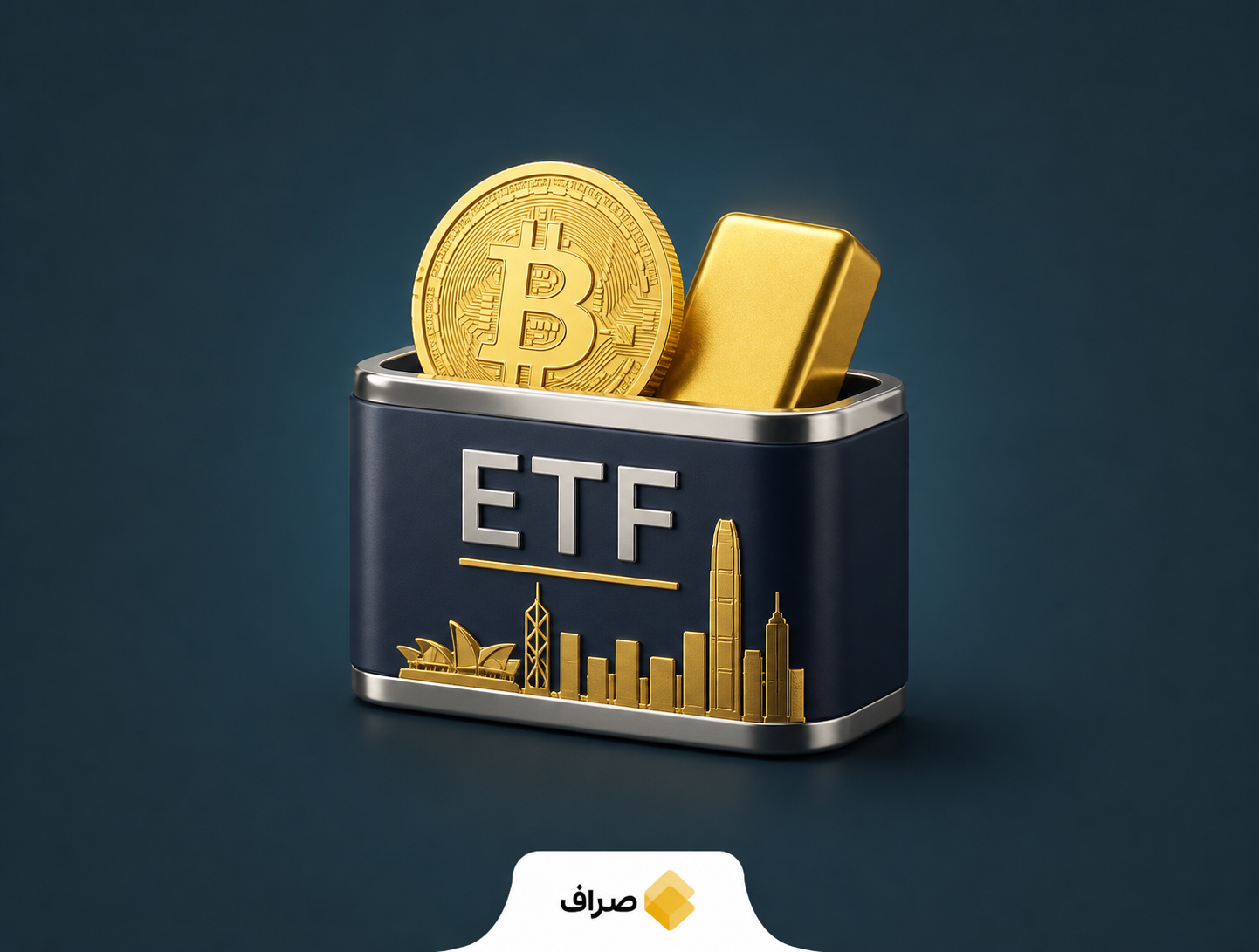 صندوق ترکیبی بیتکوین و طلا در بورس هنگکنگ
