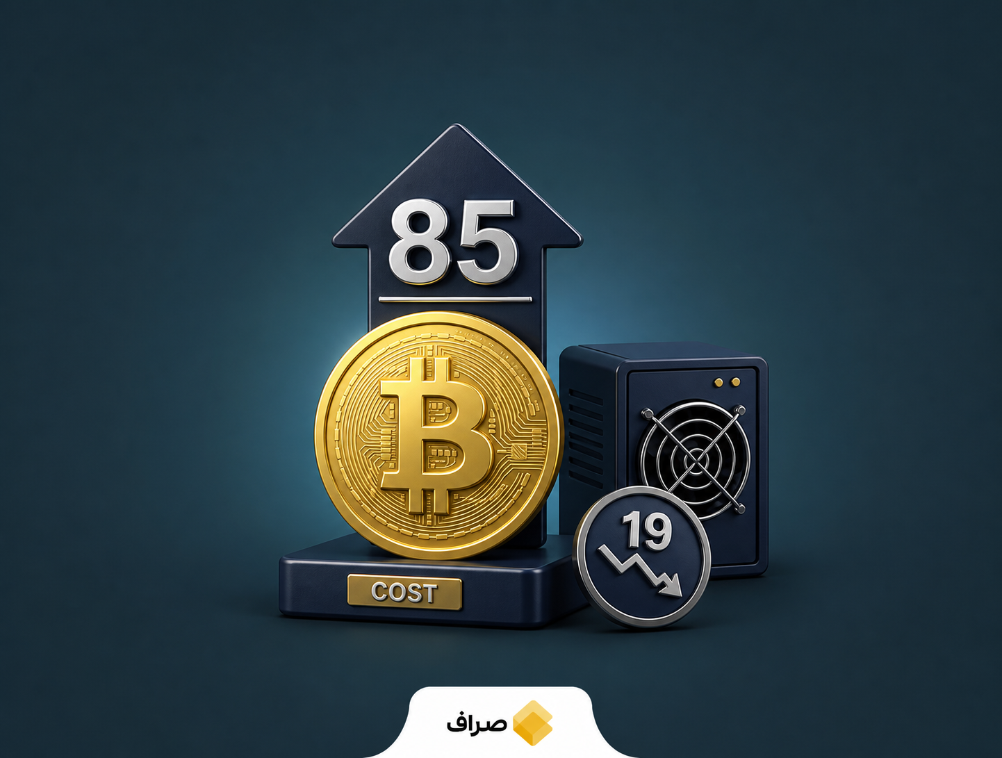 عبور قیمت بیت کوین از هزینه استخراج