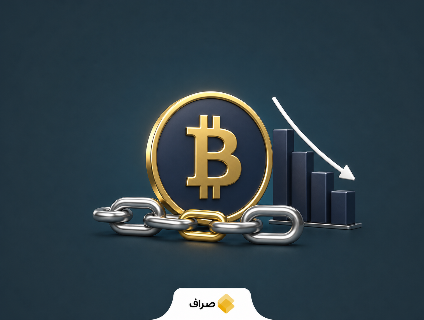 نمودار همبستگی بیتکوین با سهام آمریکا و طلا