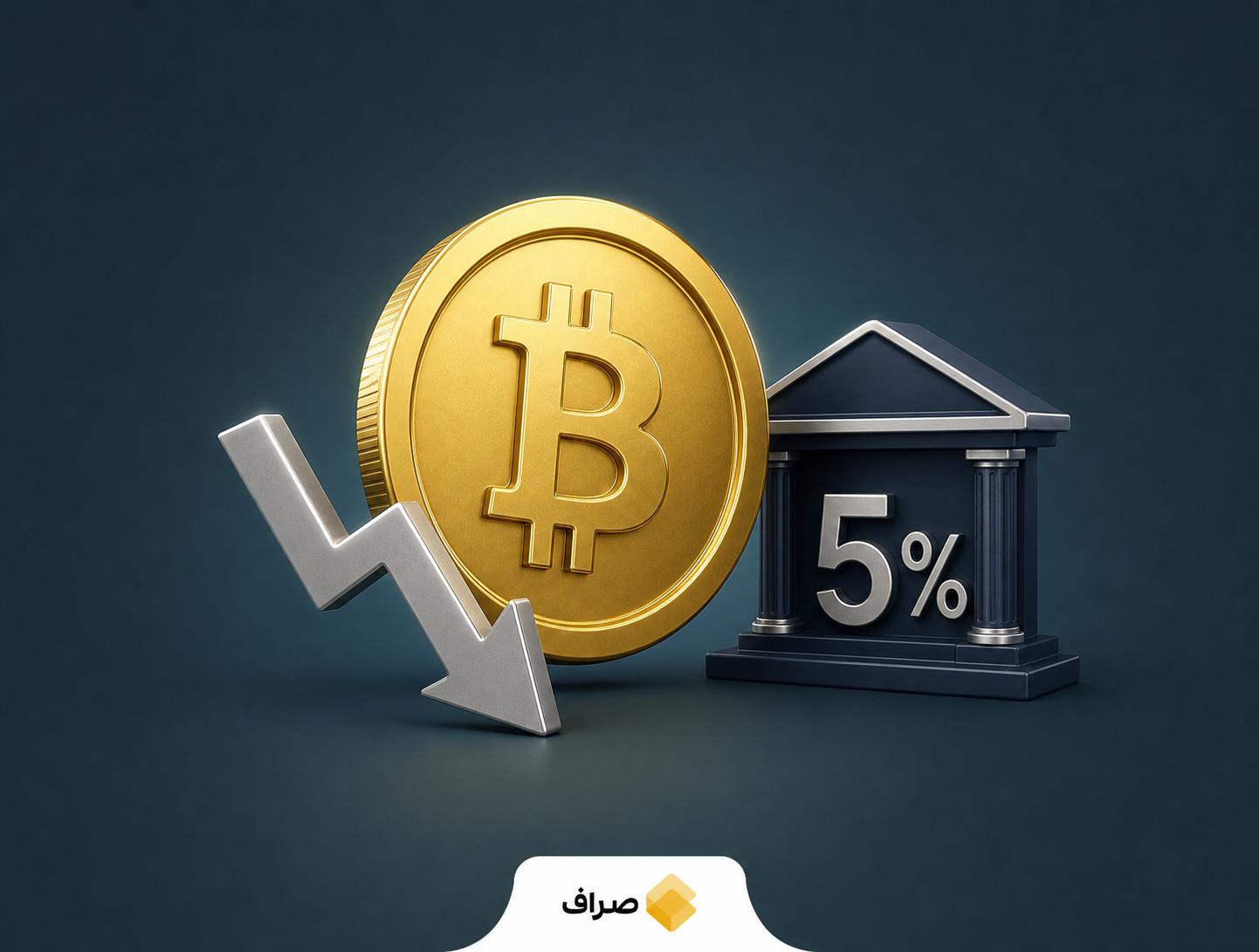 افت قیمت بیت کوین همزمان با افزایش بازده اوراق خزانه داری آمریکا