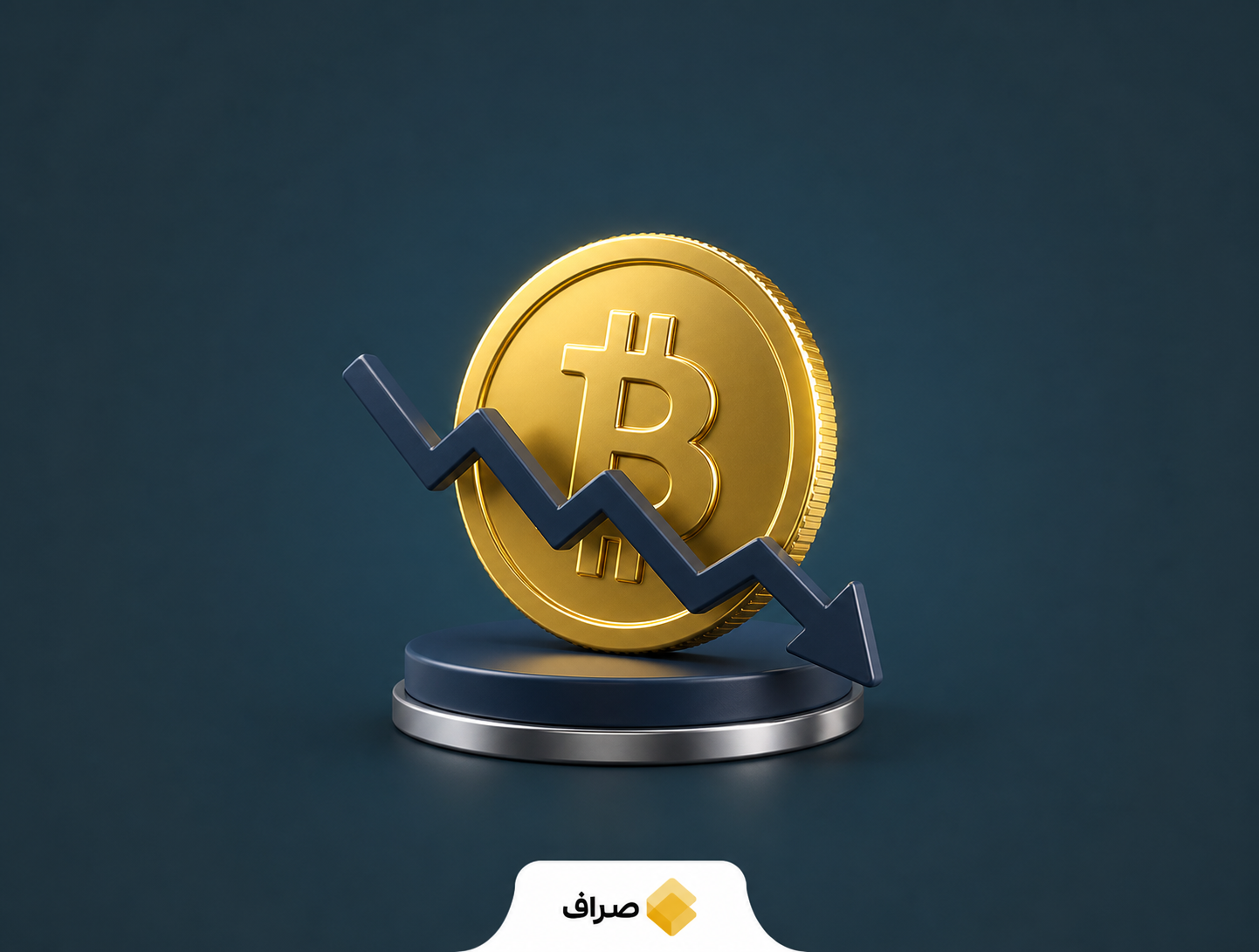 نمودار رشد قیمت بیت‌کوین و کاهش حجم معاملات صرافی‌ها