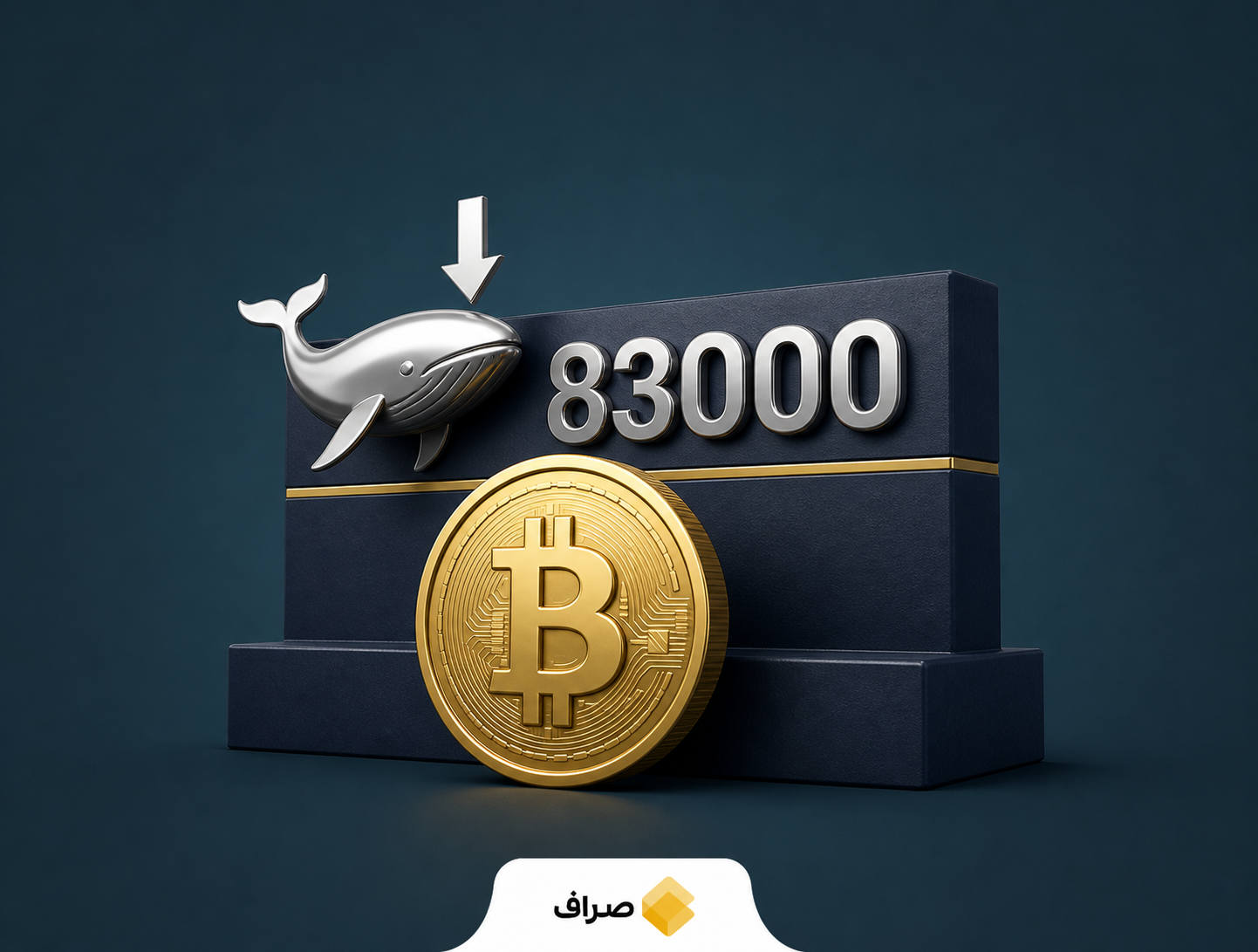 نمودار بیت‌کوین و مقاومت ۸۳ هزار دلاری در برابر فروش نهنگ‌ها