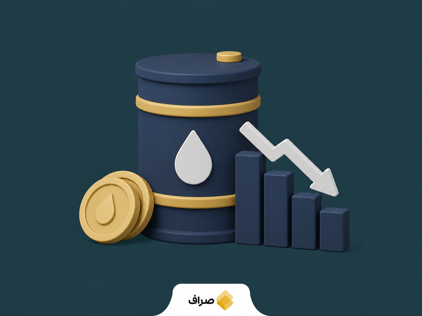 نمودار مفهومی قیمت نفت برنت و اختلال عبور نفتکش‌ها از تنگه هرمز