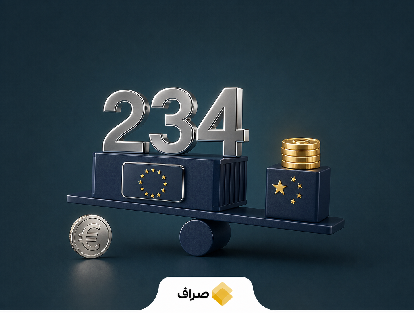 نمودار و تصویر مفهومی کسری تجاری اتحادیه اروپا با چین