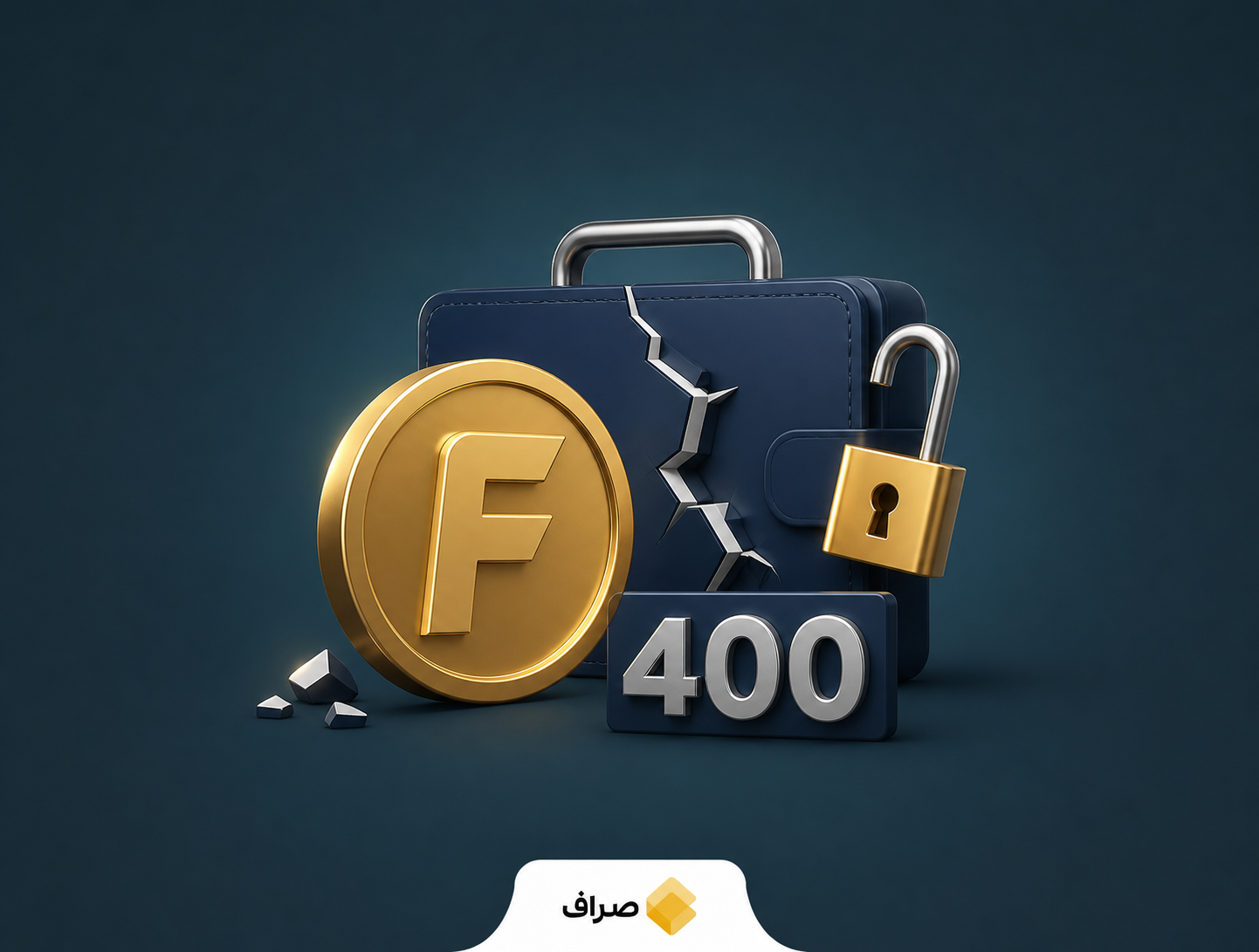 تصویر مفهومی هک کیف‌پول بنیاد فوگو و سرقت توکن‌ها