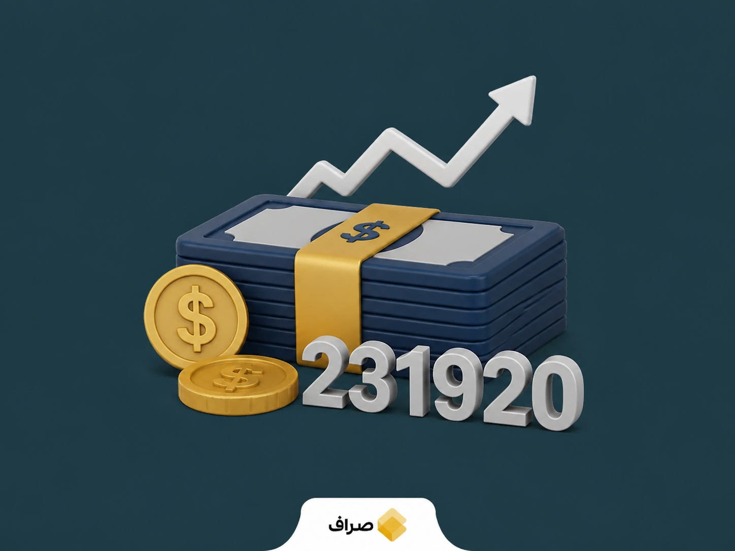 نمودار و تصویر مفهومی افزایش قیمت دلار آزاد در بازار تهران