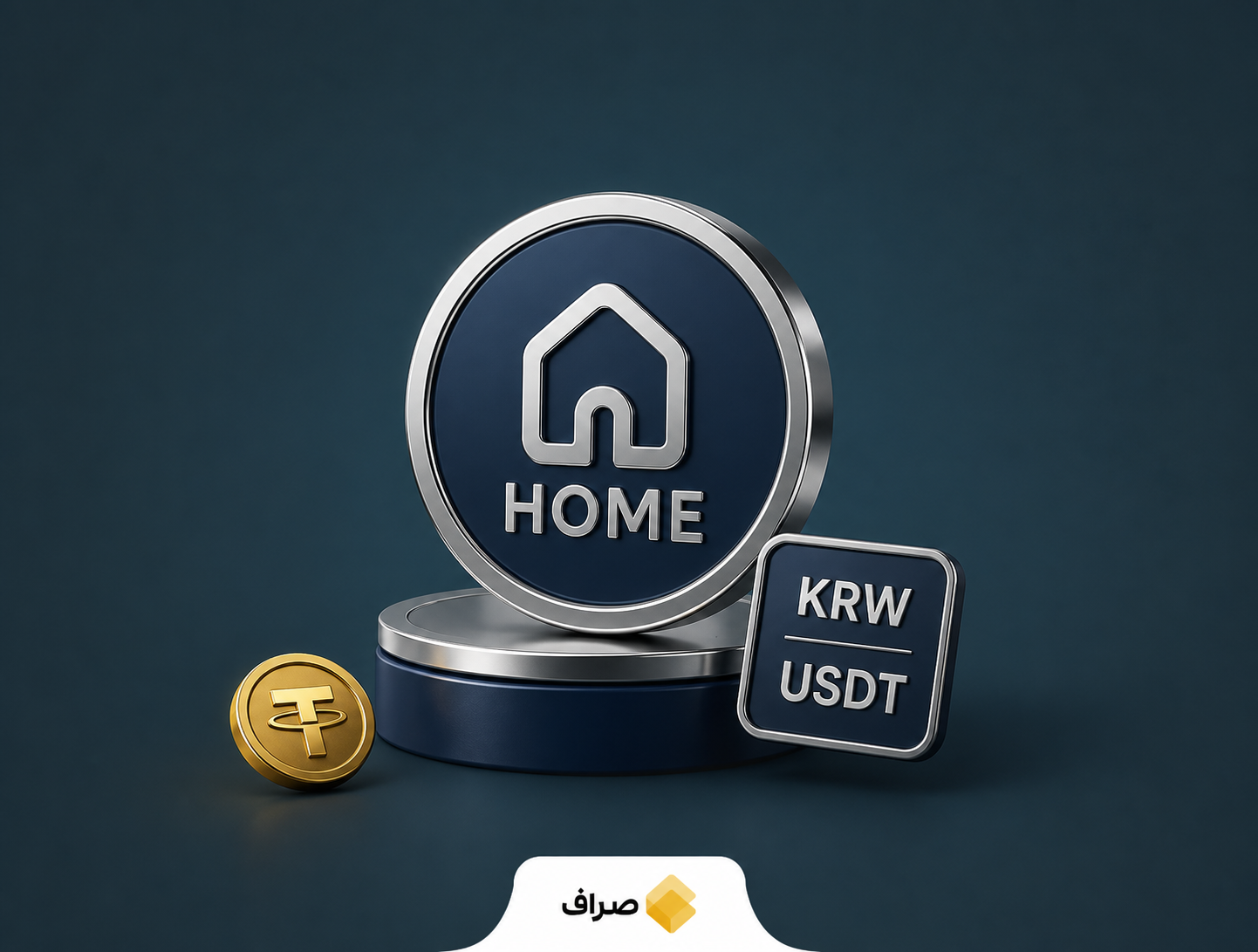 فهرست شدن توکن HOME در صرافی آپ‌بیت