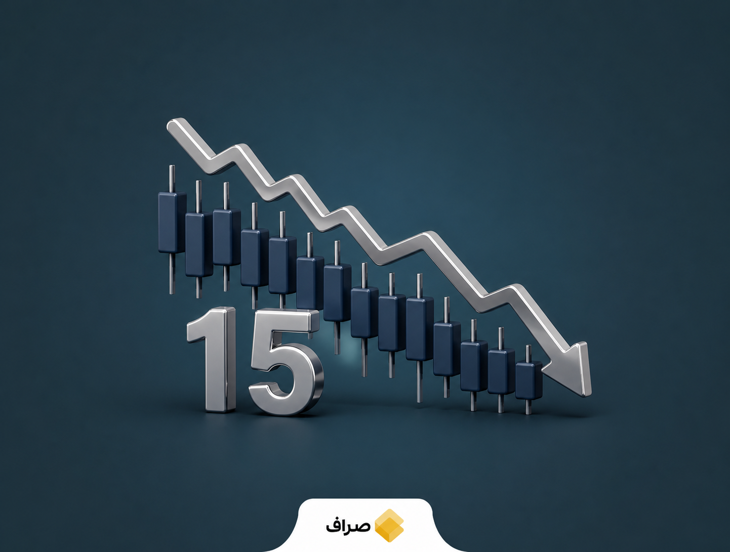 نمودار ریزش بازار سهام هند