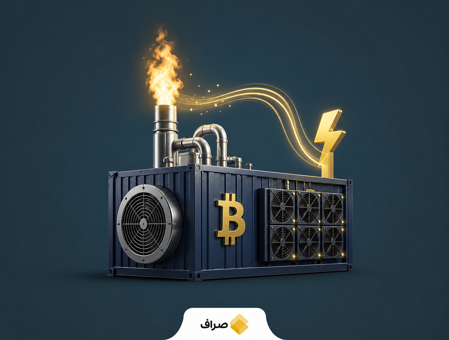 تبدیل گاز همراه نفت به برق برای استخراج رمزارز در قزاقستان