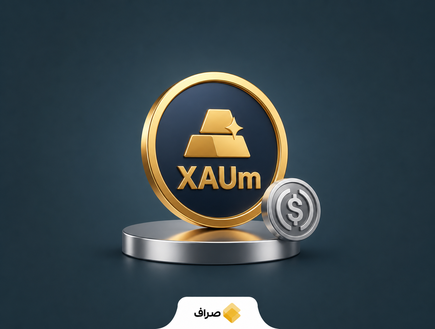 توکن طلای XAUm ماتریکسداک روی بلاک‌چین اک