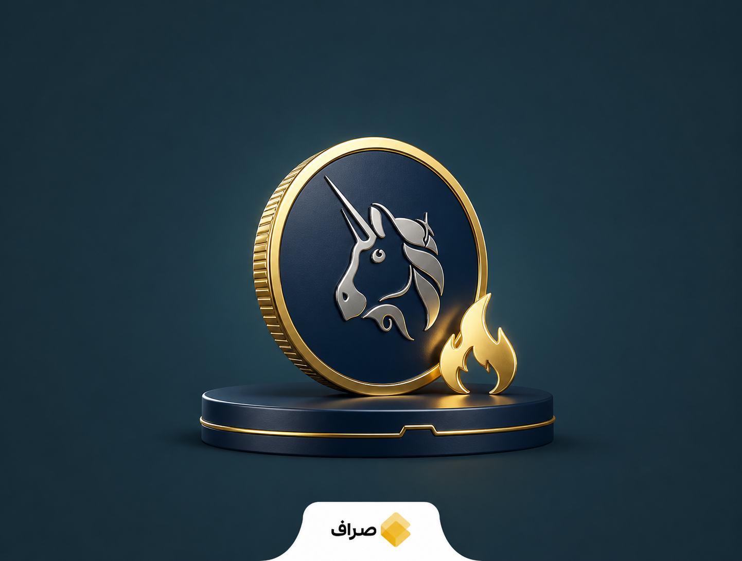 زنجیره رابینهود چین و سوزاندن توکن UNI