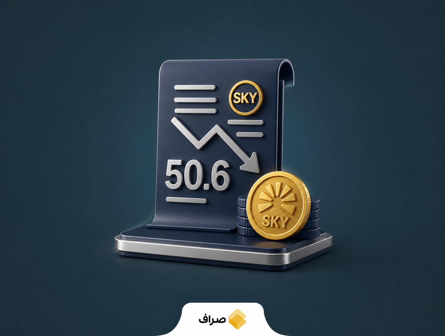 زیان تحقق‌نیافته شرکت SDEV از توکن اسکای
