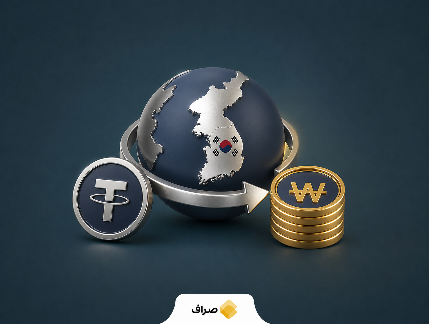 پرداخت صادراتی کره جنوبی با استیبل‌کوین