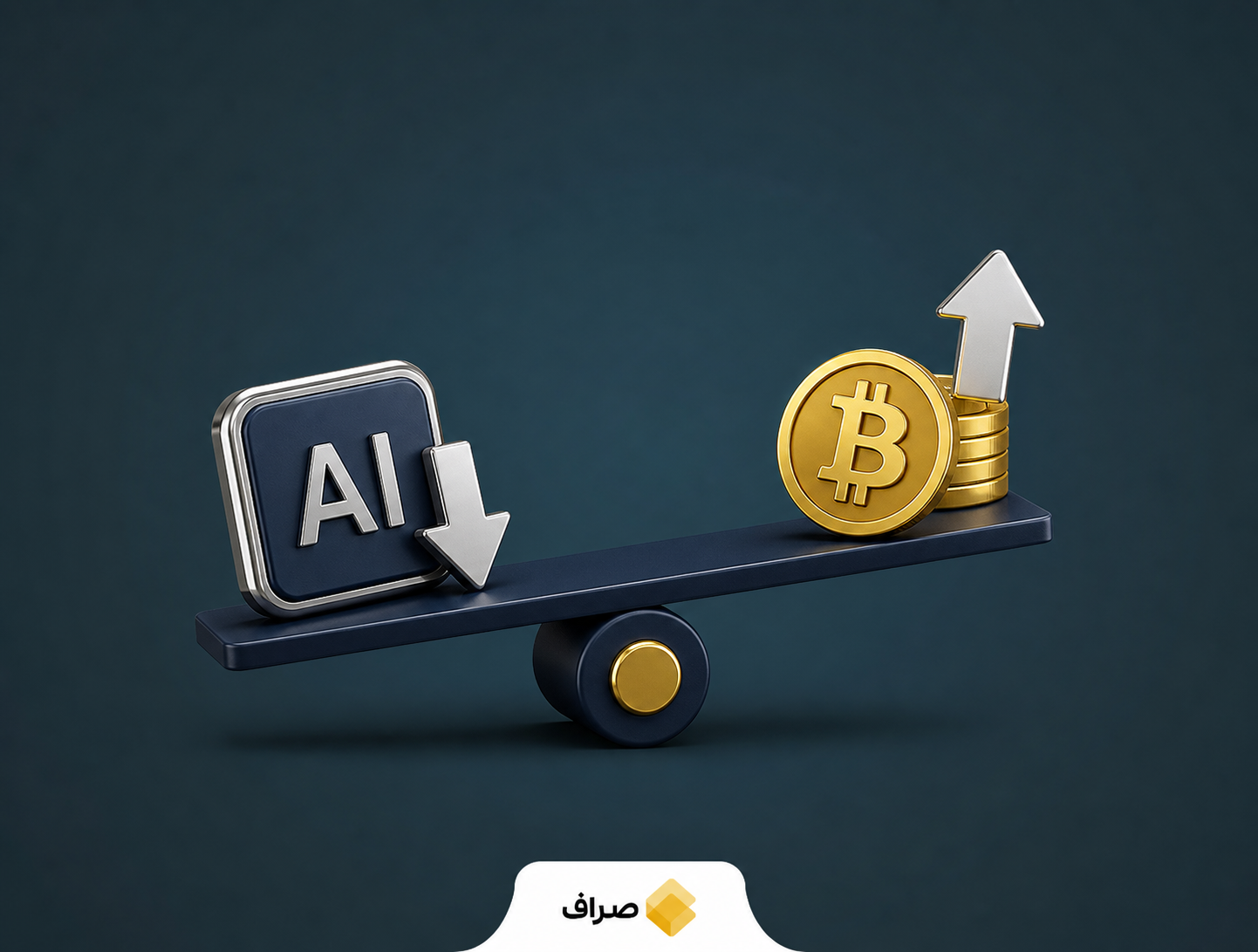 افت سهام هوش مصنوعی و رشد سهام رمزارزی در وال استریت