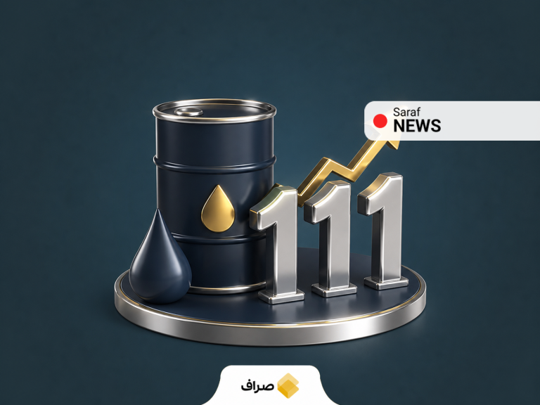 نمودار مفهومی افزایش قیمت نفت برنت و نگرانی درباره عرضه خاورمیانه