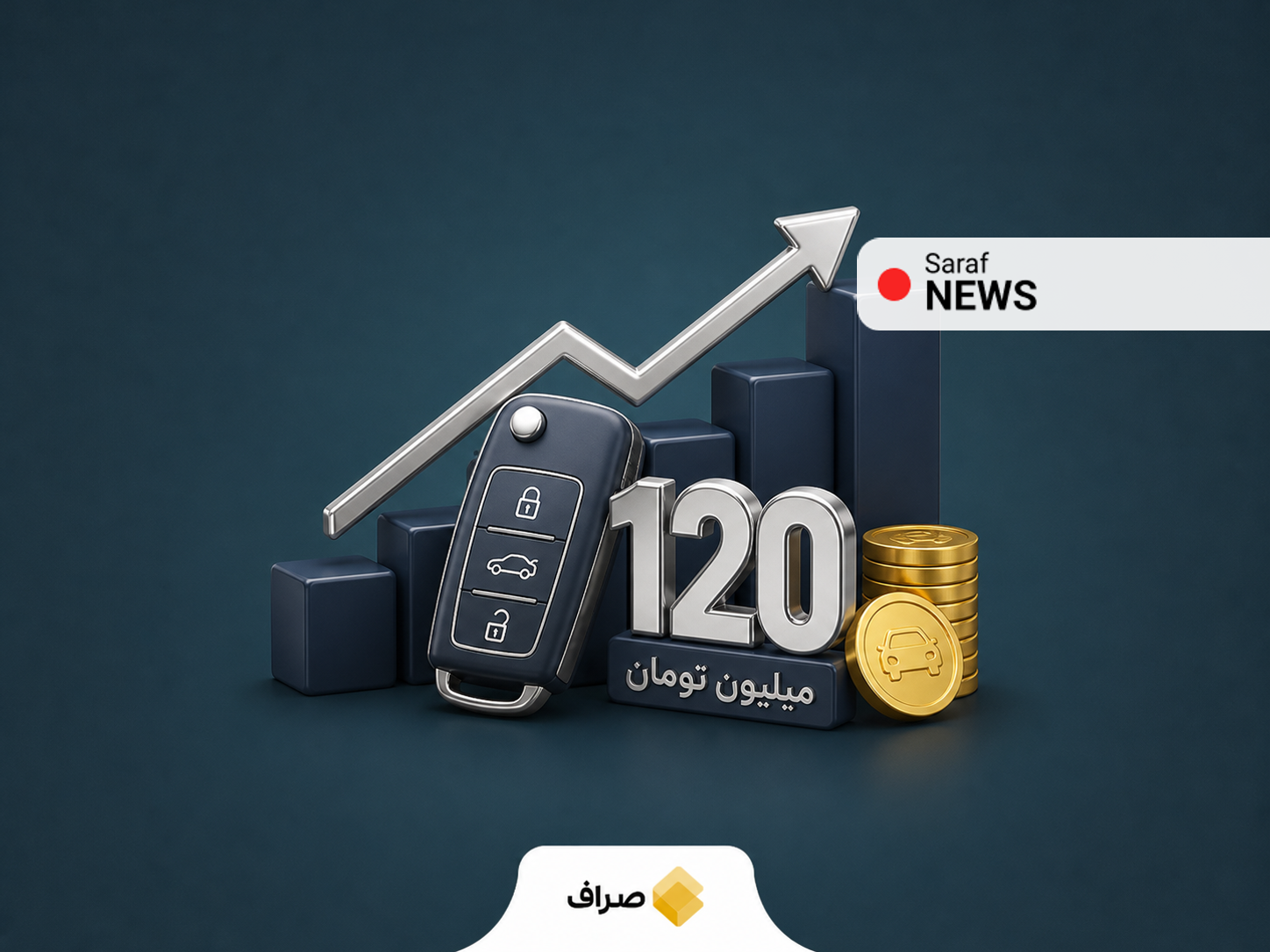 تصویر بازار خودرو و افزایش قیمت خودروهای داخلی
