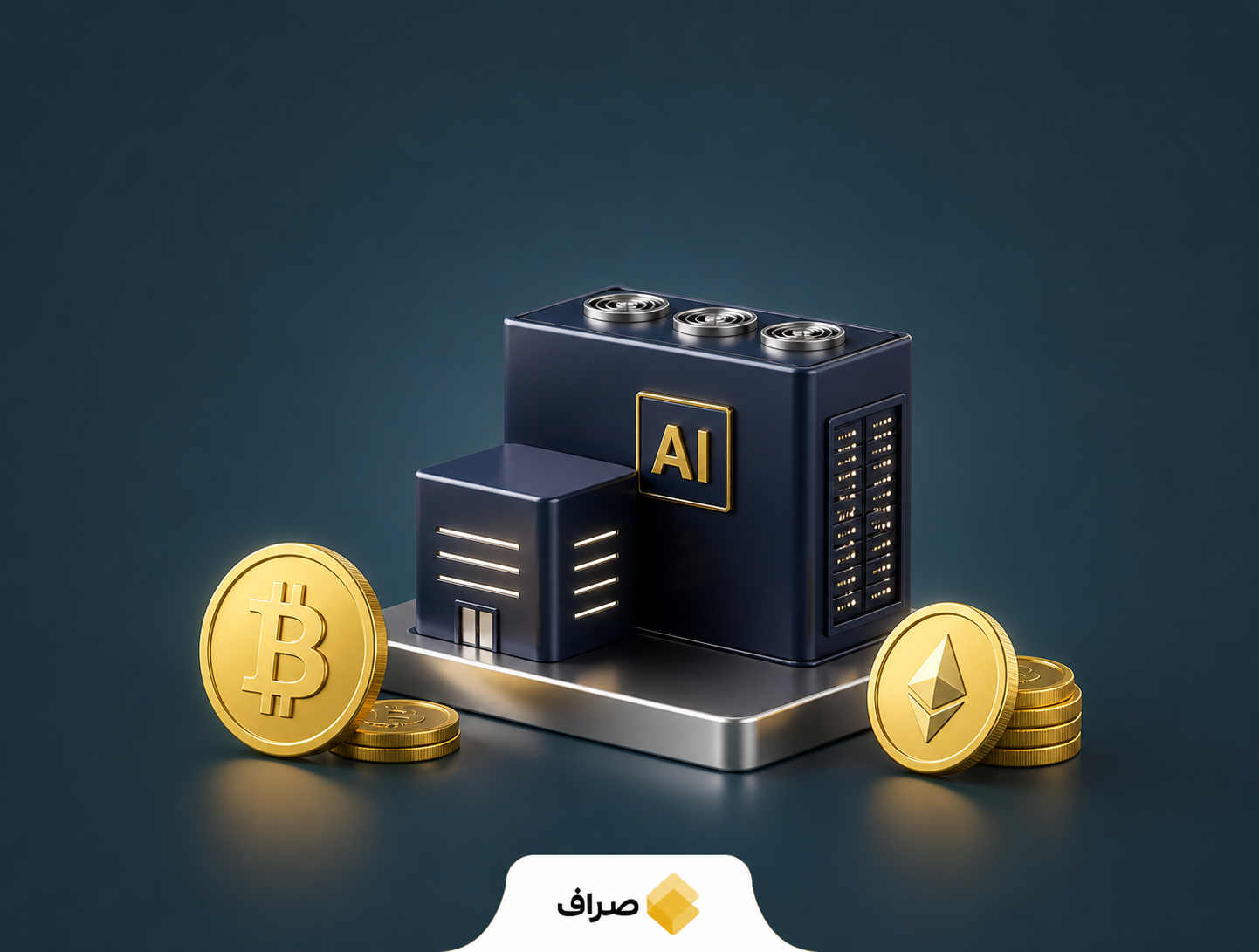 فروش ذخایر رمزارزی برای ساخت مراکز داده هوش مصنوعی