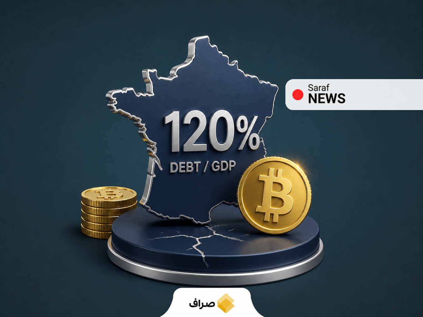 بحران بدهی فرانسه و نقش بیت کوین در استراتژی خزانه داری اروپا