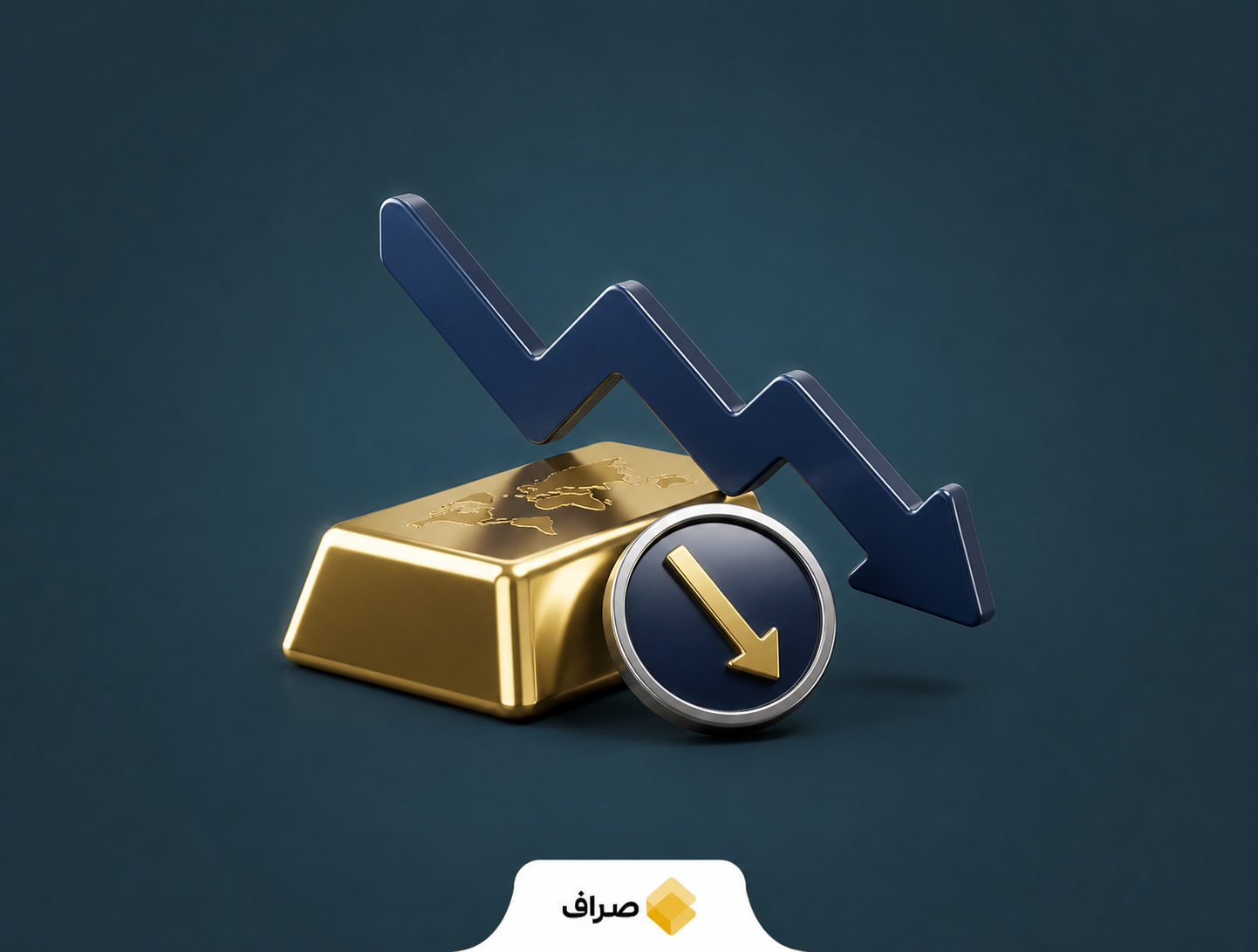 افت هم‌زمان قیمت اونس طلا، دلار و سکه در بازار ایران