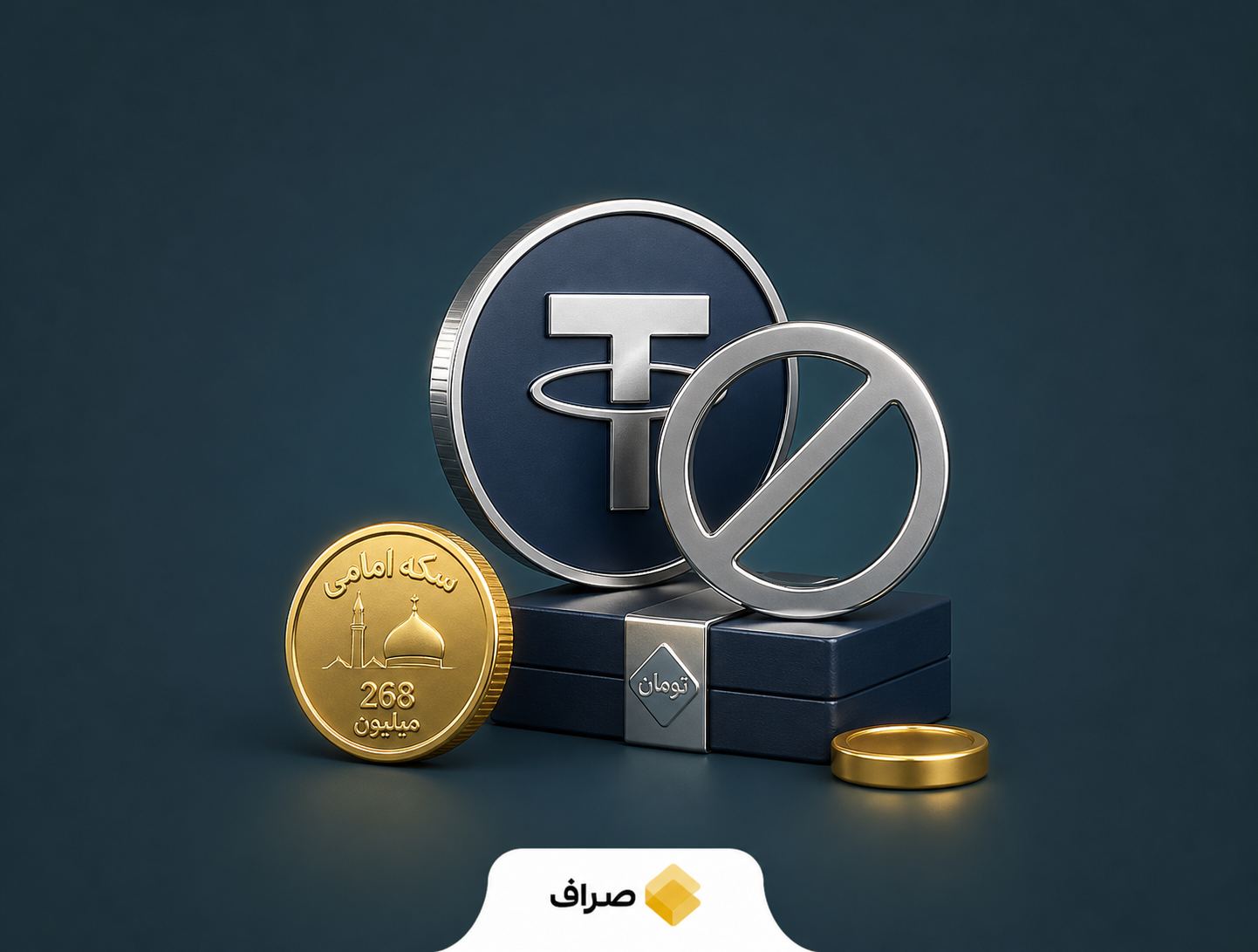 کاهش قیمت سکه امامی و محدودیت معاملات تتر در بازار ایران