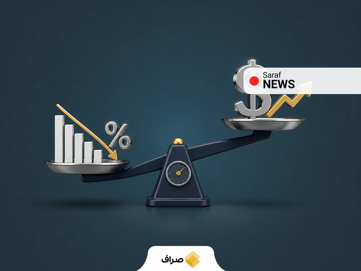 نمودار کاهش رشد نقدینگی و صعود دلار