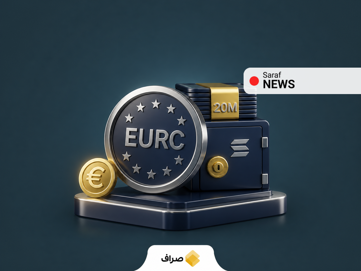 فعال شدن EURC روی شبکه سولانا