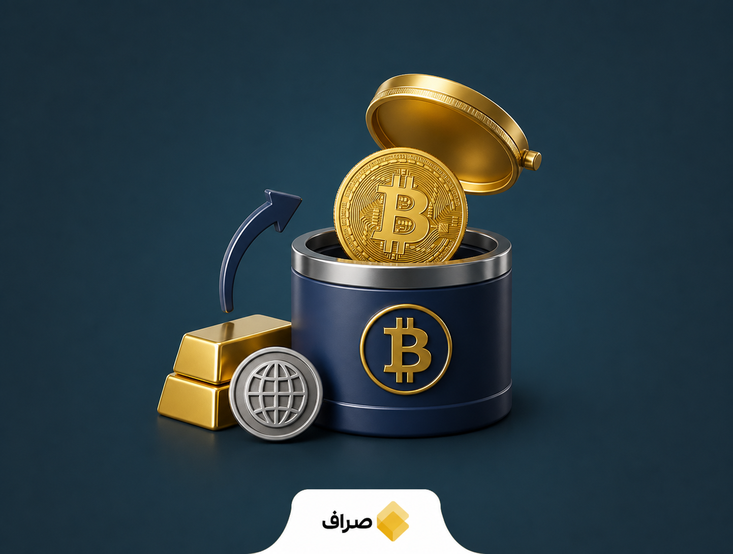 صندوق ثروت ملی با فروش بخشی از طلا برای خرید بیت‌کوین