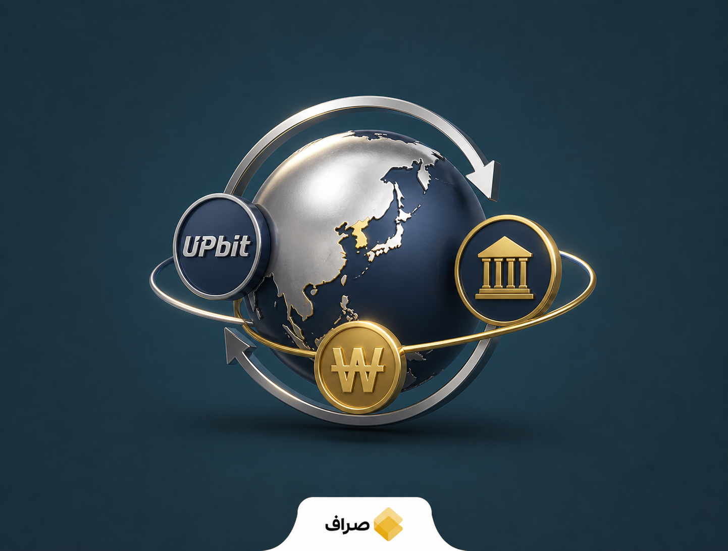 آپ‌بیت و اتصال زیرساخت رمزارز کره به بازار جهانی